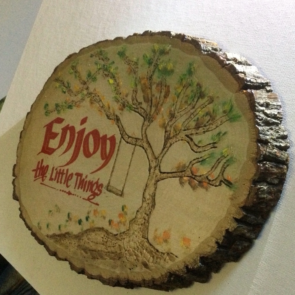 Original artwork. Wood burned and hand painted plaque.